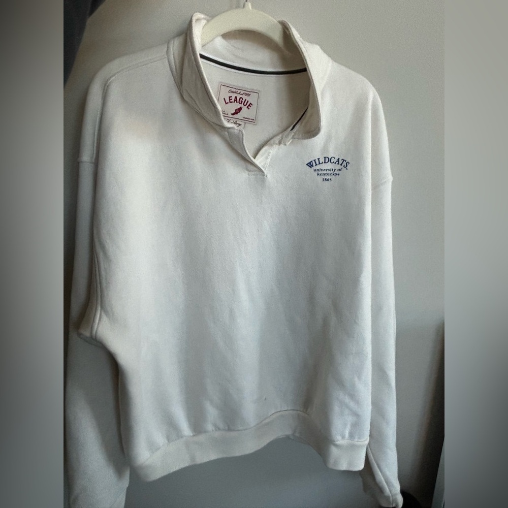 University of Kentucky Pullover White